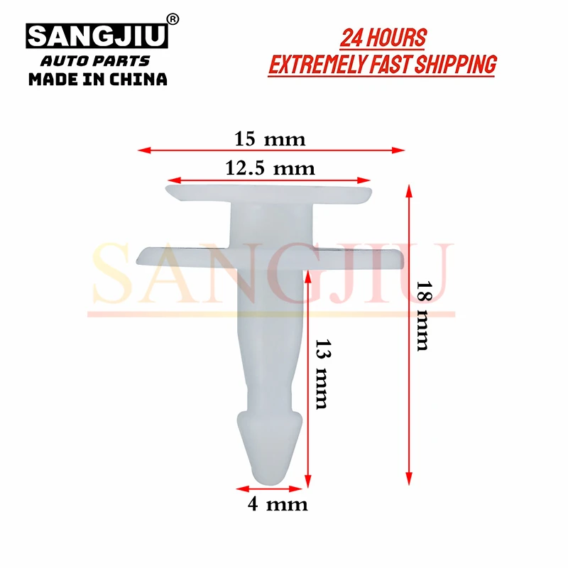 20Pcs Clips Car Wiper Deflector Panel Fixed Compatible With For Honda Accord Fit Crv Spirior