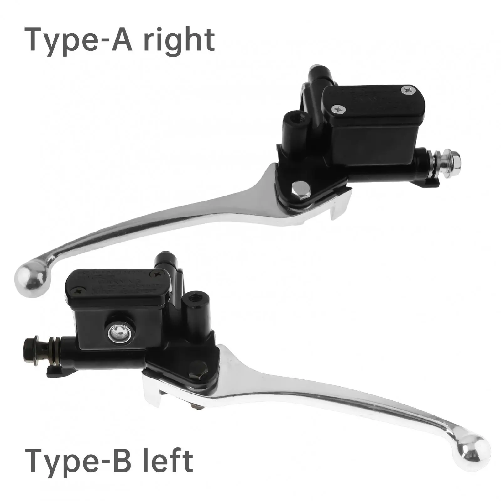 Hydraulische Remmen Motorfiets Rempomp 8Mm Achteruitkijkspiegel Draad Cilinderpomp Handvat Accessoires Rechts Links Koppelingshendel