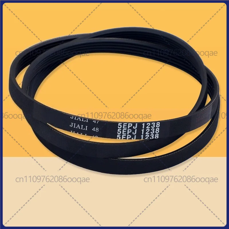 New 5EPJ1238 Drive Belt For Hisense Ronshen Washing Machine Rubber V-Ribbed Belt Spare Parts