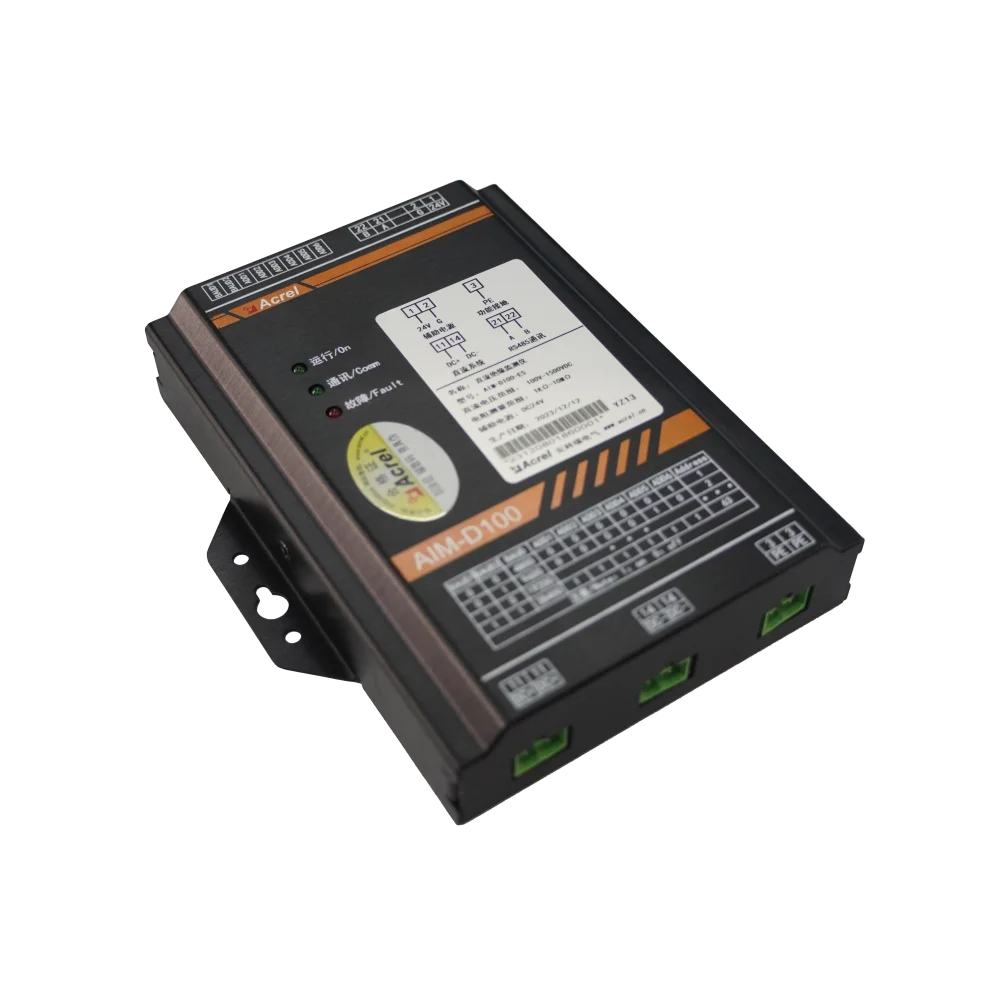 150V-1500V DC Insulation / Residual Current  Meter with RS485 Modbus DC12/24V Power Supply for DC Energy Storage System