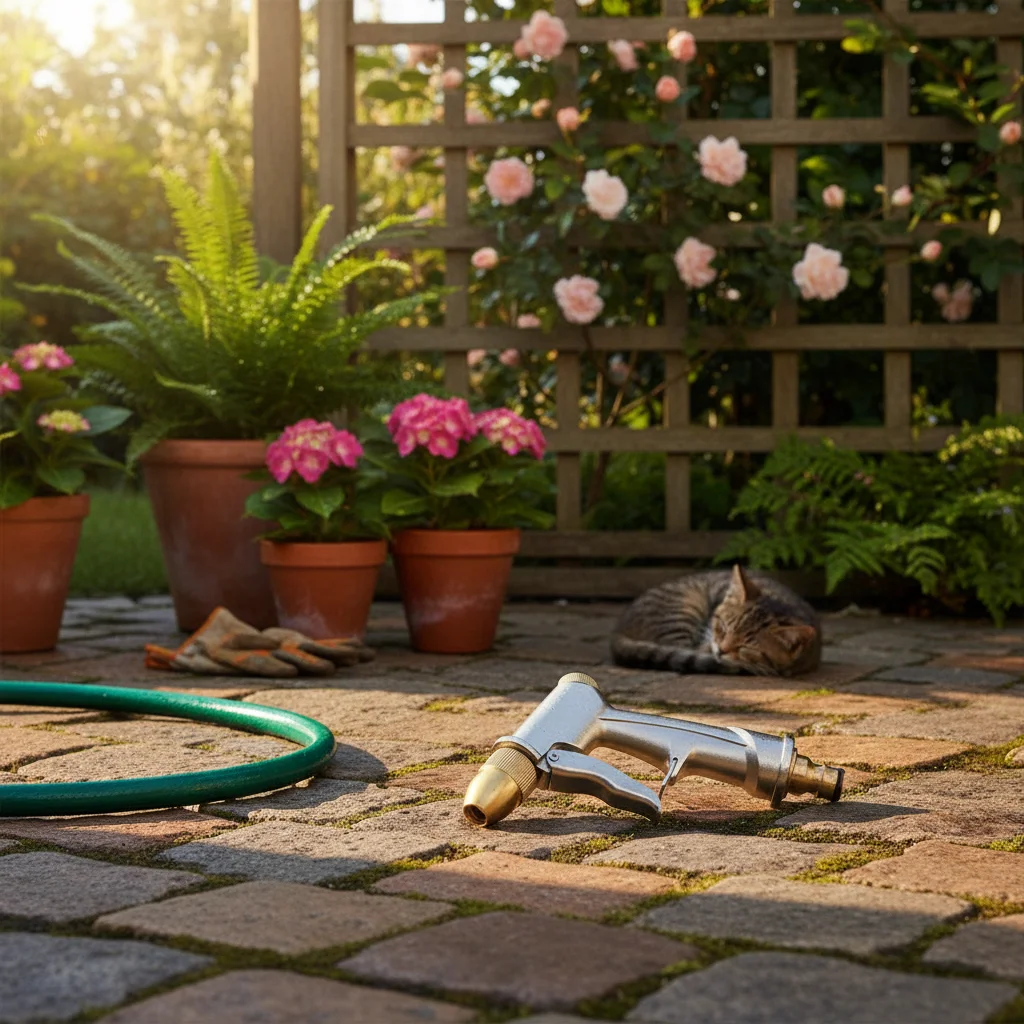 

High Pressure Garden Water Spray Adjustable Spray Modes Aluminum Alloy Watering Sprinkle Powerful Cleaning Efficient