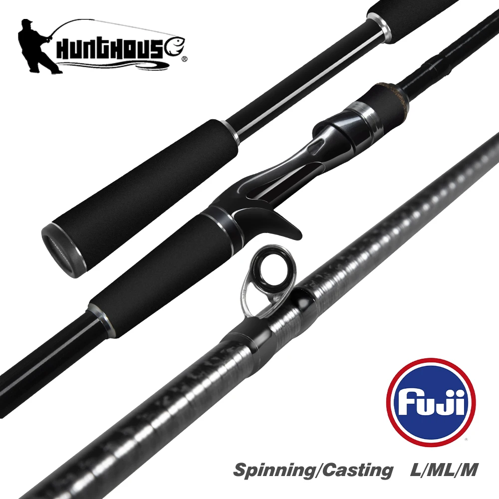 hunthouse custom fishing rods Carbon Spinning casting fishing rod