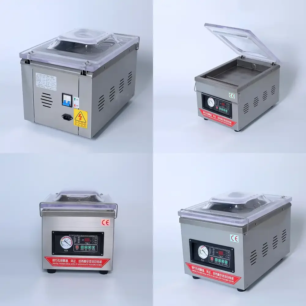 

260 Vacuum Package Machine Small Size House Use Bank Banknotes and Document Products Sealing Package Vacuum Packing Machine