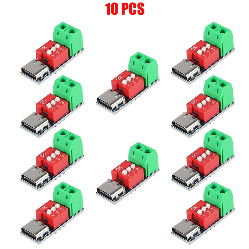10PCS USB-C Pd Trig… - image