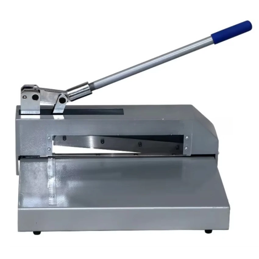 Small Manual Metal Sheet Guillotine Cutter, Hand Shearing Machine Easy Operation