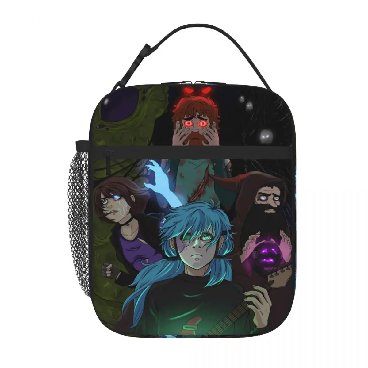 

Sally Face Game Anime SF Insulated Lunch Bag For School Horror Sal Fisher Food Box Portable Cooler Thermal Lunch Boxes