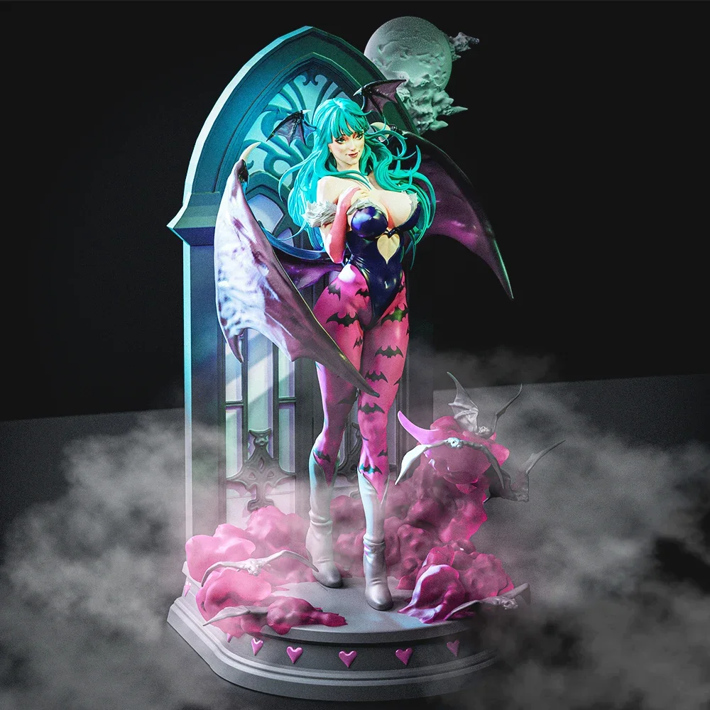

Morrigan Figure 1:18 Miniature Figure Resin Model Kit Unpainted Plastic Model Kit A792