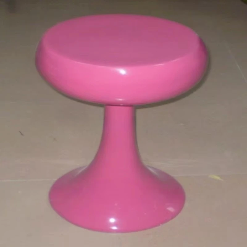 *New Arrivals Creatively Designed Mushroom-Shaped FRP Leisure Stool for Nail Hair Beauty Salons view 3