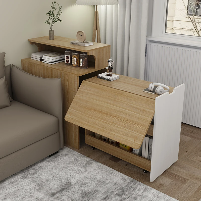 مكتب بسيط وحديث قابل للطي، وخزانة جانبية للأريكة، وخزانة جانبية، وغرفة معيشة، وزاوية جانبية لغرفة النوم، وخزانة ضيقة مع