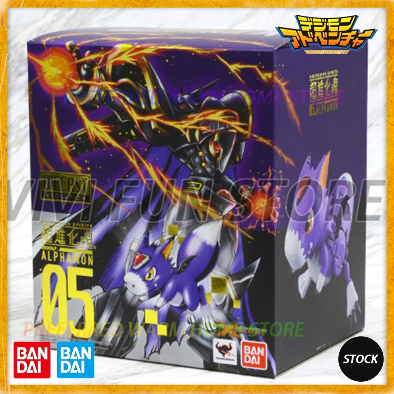 In stock BANDAI Super-evolutionary soul 03/05/06 Digimon Adventure DORUmon deformed Alphamon Keramon deformed Diablomon model