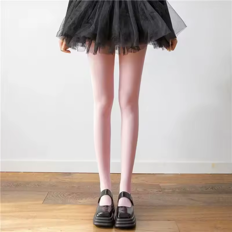 Trendix New Red Stockings Women Bodycon Super Elastic See Through Lace Pantyhose Autumn Sexy Slim Elegant Burgundy Tights Winter - Image 13