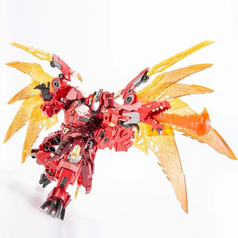 Jinbao 8871 Transmetal 2 Megatoron Red Dragon Transformation Beast Wars Bw Toys Jb-01 Dx09 Df07 Deformation Robot Model Gifts