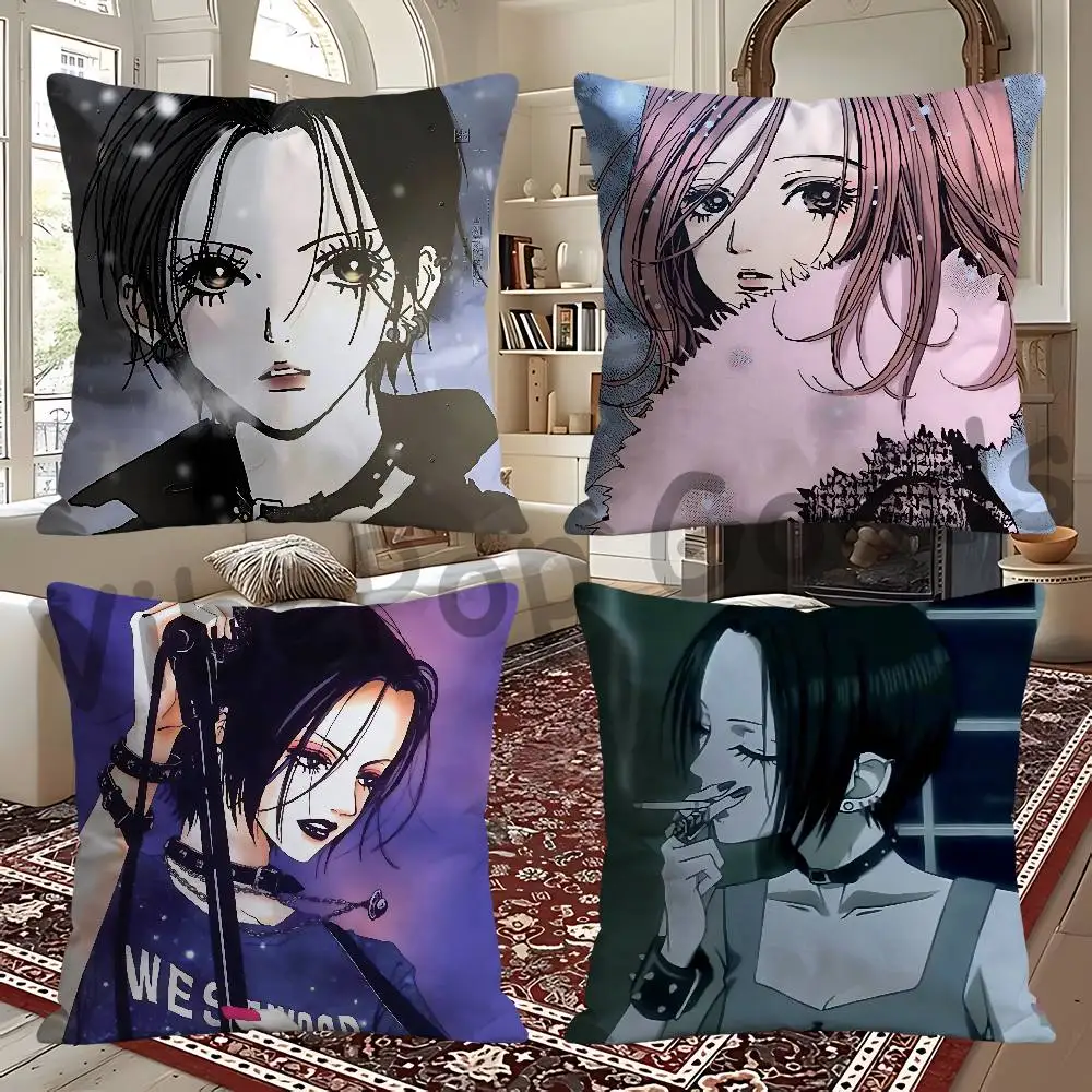 N-Nana 30x30 60x60 40x40 45x45 50x50 cm Pillow Case Holiday Print Cushion Cover Home Textile