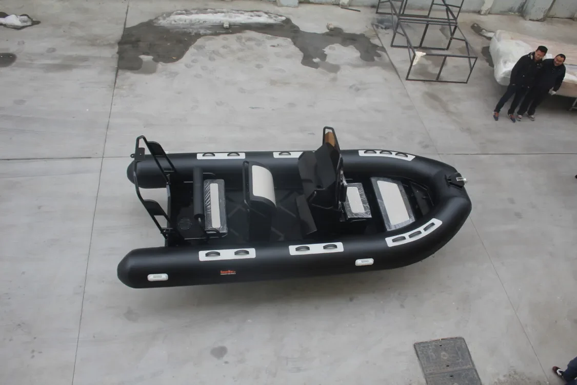 China Manufacturer Customized Hard Bottom Inflatable Fishing Raft PVC Boats for Sale