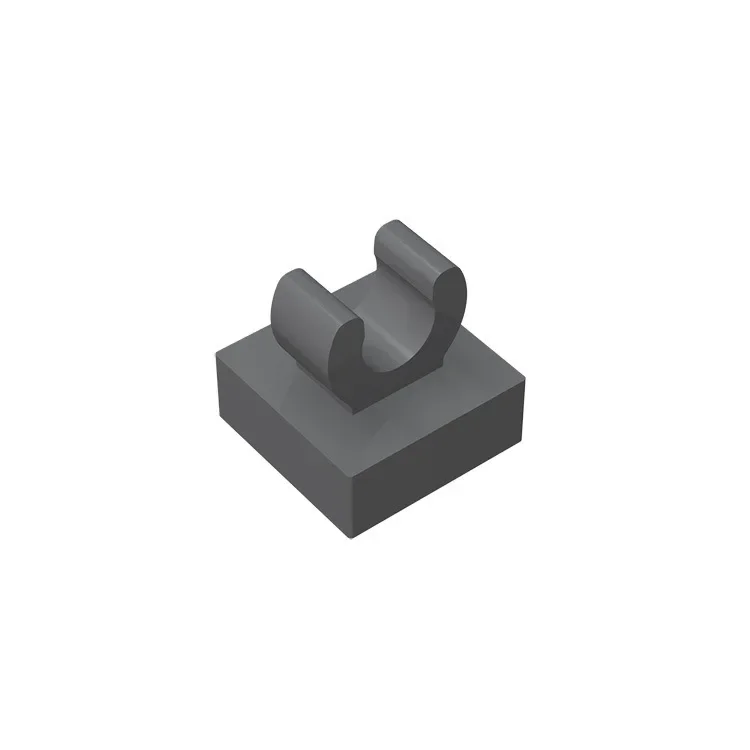 Gobricks GDS-818 Tile Special 1x1 mit Clip mit abgerundeten Kanten, kompatibel mit Lego 15712 2555 DIY-Lerngebäude