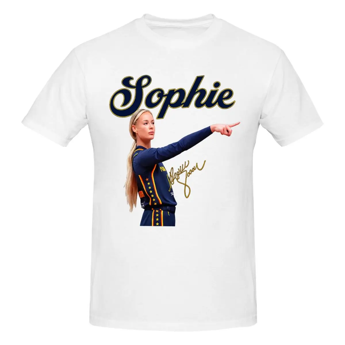 Sophie Pointing Number 8 T Shirts Graphic Y2K Anime Short Sleeve Men Women T Shirt Clothes