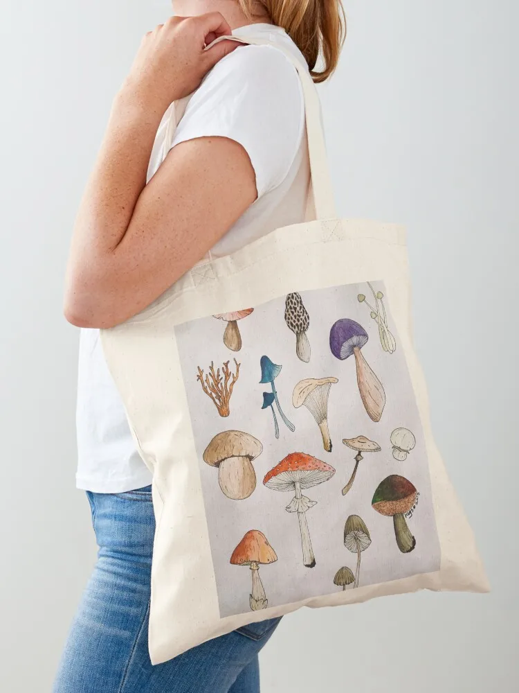 

Mushroom Love Tote Bag handbag Gift bag bags for women shoping bag
