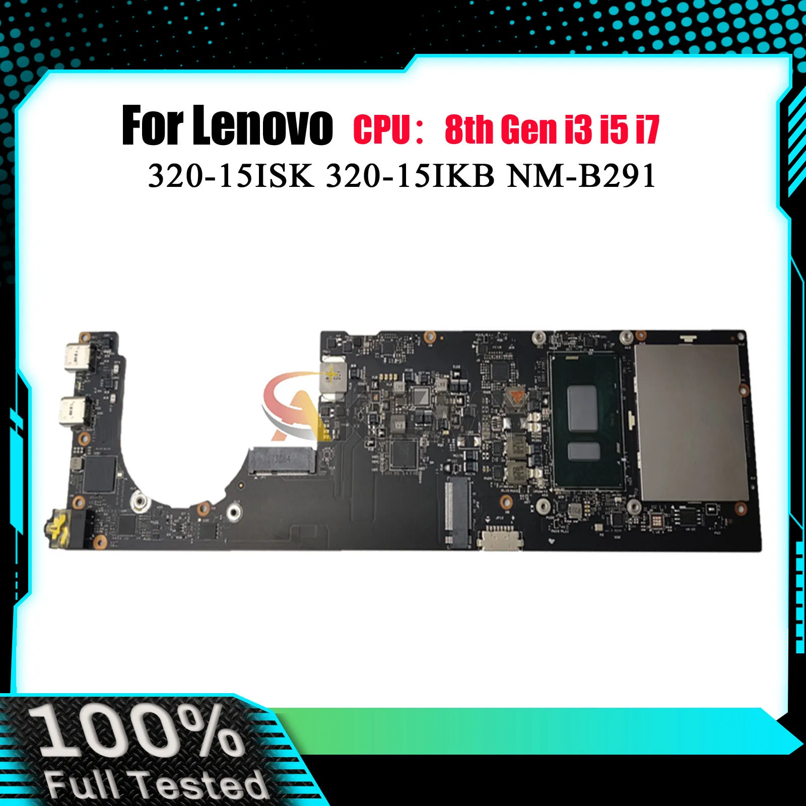 

Laptop Motherboard NM-B291 For Lenovo Yoga 920-13IKB with i5 i7 8th Gen 8GB 16GB RAM 100% Fully Tested