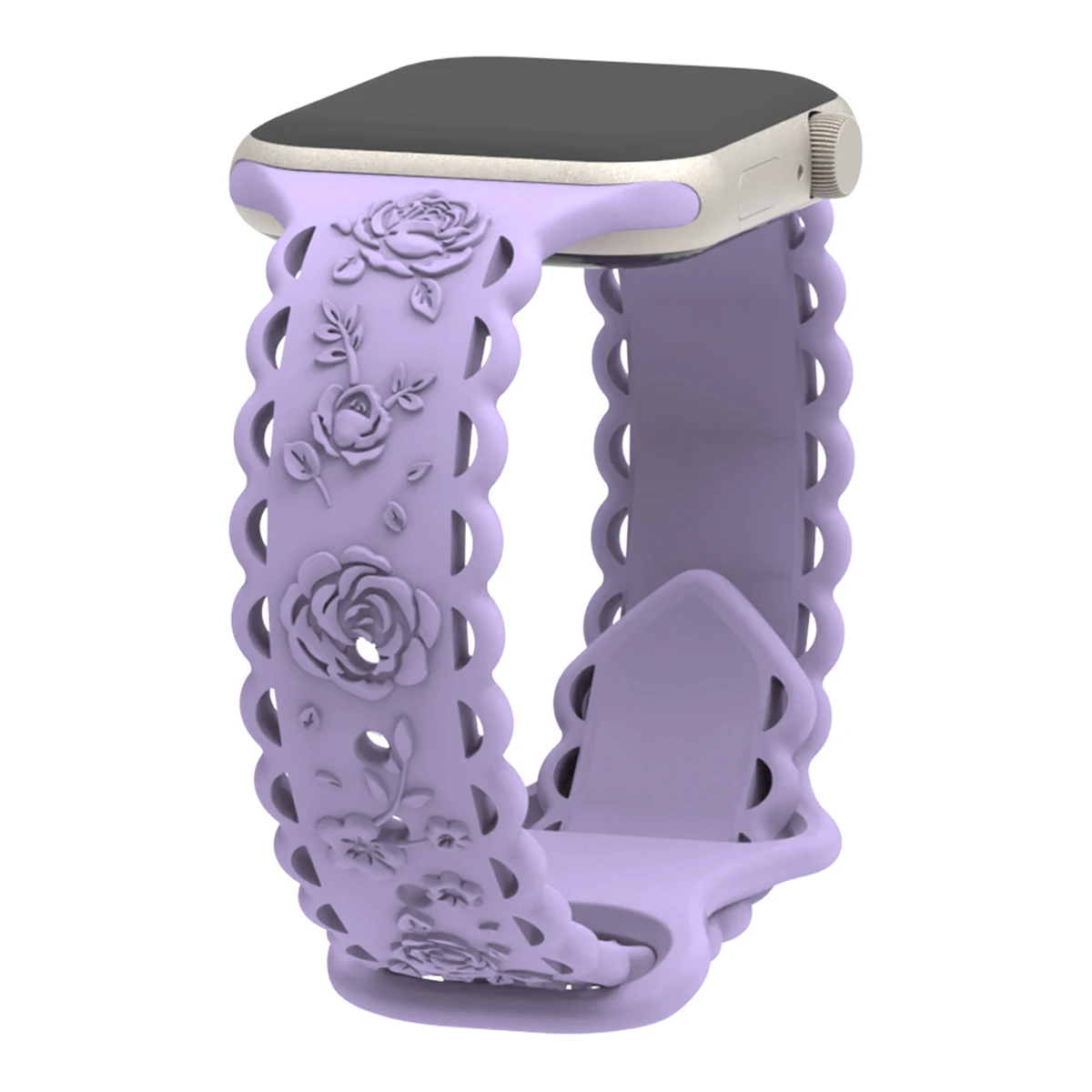 Pulseira de relógio para iWatch 42/44/45/49mm 38/40/41mm Pulseira de relógio esportivo de silicone para série de relógio Ultra2 Se 9/8/7/6/5/4/3/2/1_voghion.com