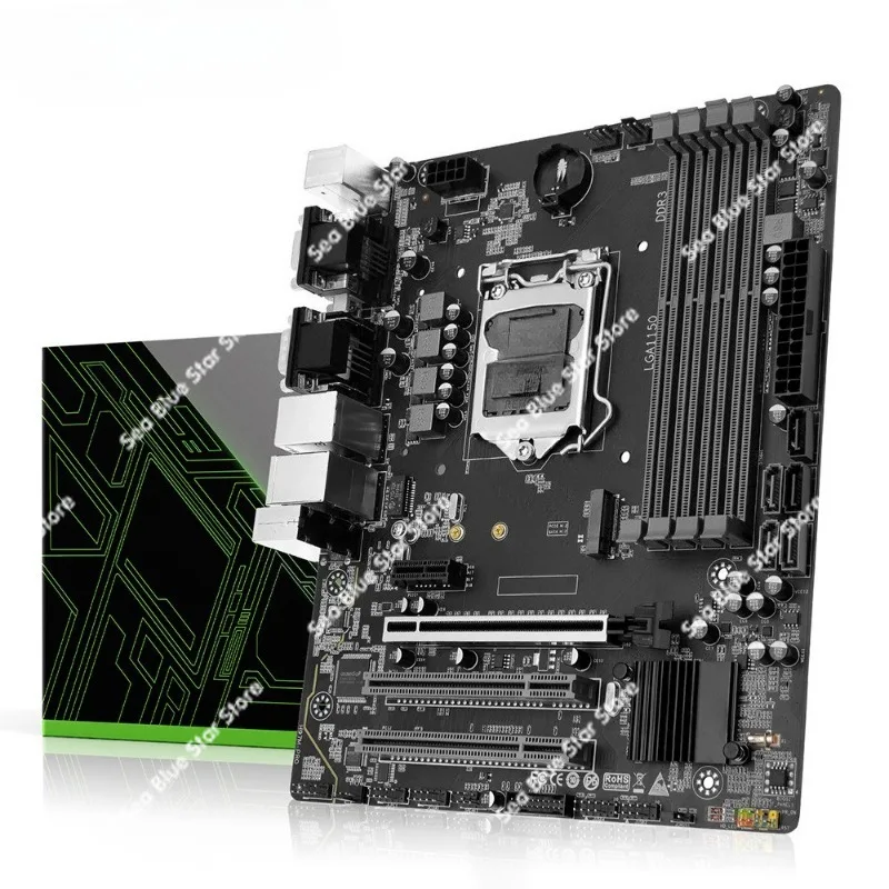 New computer main board H97M-PRO motherboard DDR3 LGA1150 M-ATX 4channels