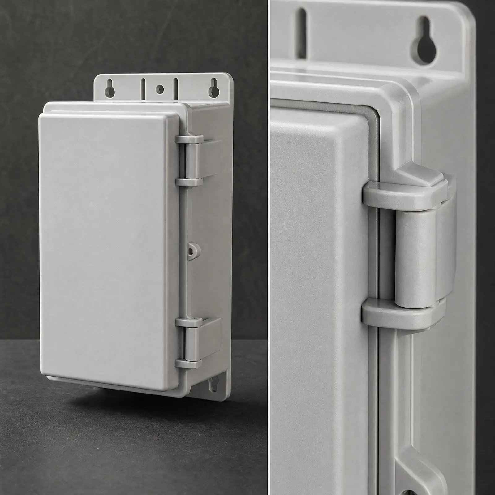 Waterproof IP66 Wall-Mount Electrical Enclosure Dustproof ABS PC Electrical