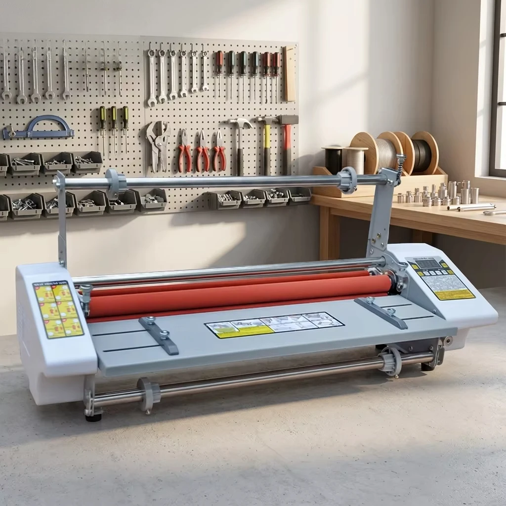 Wide Application Yinghe A2 Laminating Machine For Advertising Craft Garment Small Size Sheet And Roll Material Lamination