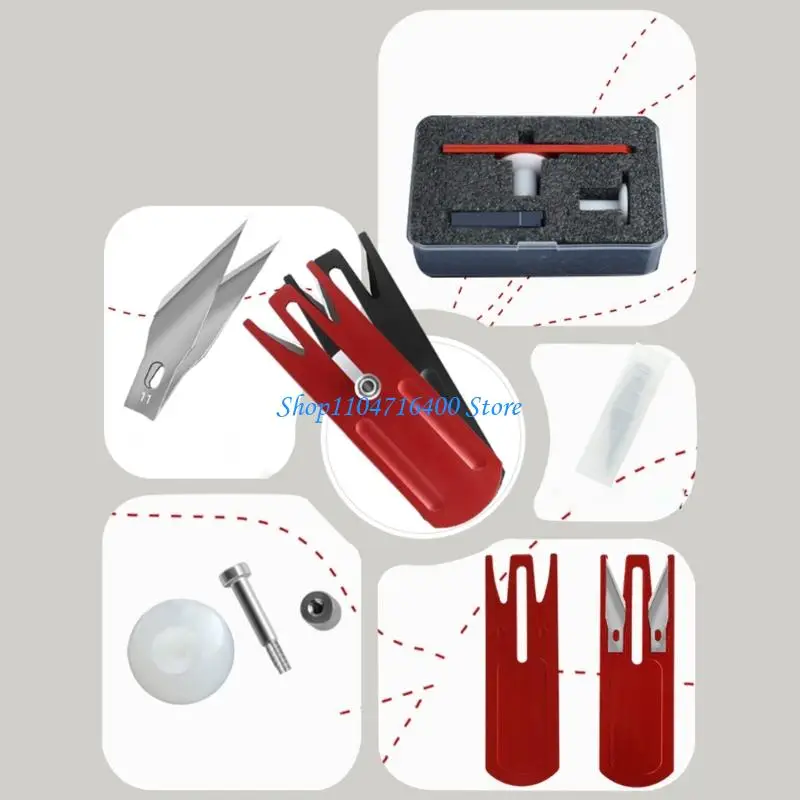 

y1gd Professional Vinyls Trimmer With 4mm And 6mm Adjusters Car Film Cutter