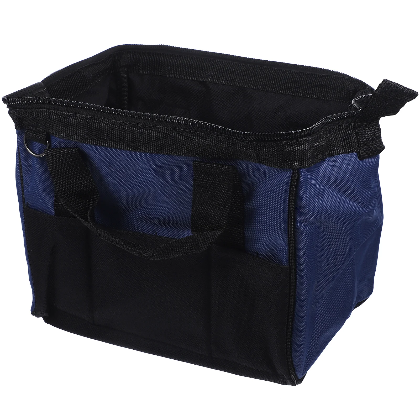 

Wide Open Tools Tote Portable Tool Pouch Durable Oxford Cloth Organizer for Craft Work DIY Enthusiast Easy Access Storage