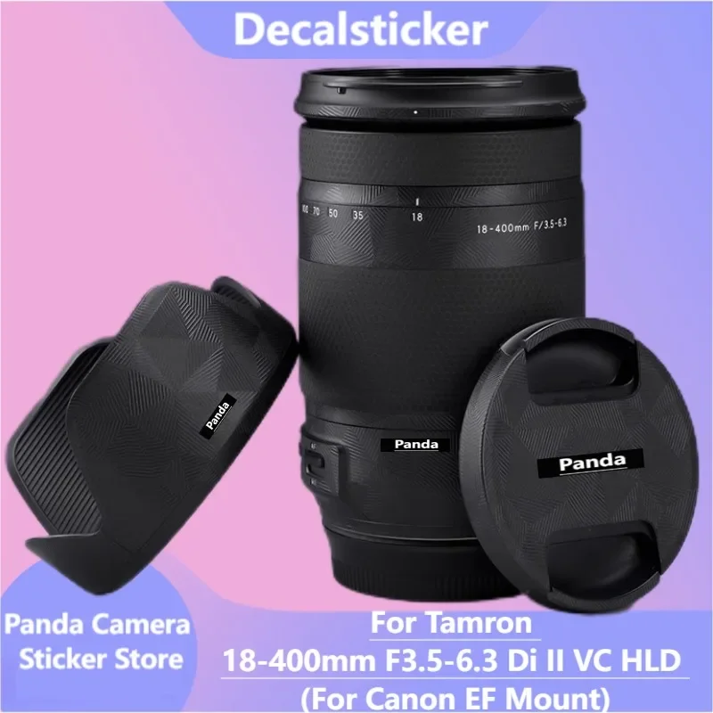 B028 For Tamron 18-400mm F3.5-6.3 Di II VC HLD Anti-Scratch Camera Lens Sticker Protective Film Body Protector Skin 18-400