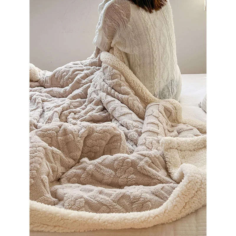 

Tower skin wool, lamb wool, blankets, office, air conditioner, nap