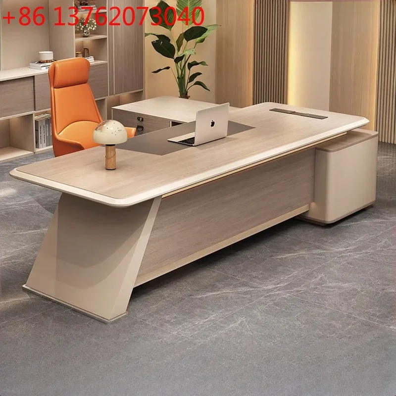 Light luxury and high end feel Simple and Modern Desk table computer desks room offices office furniture Computer table