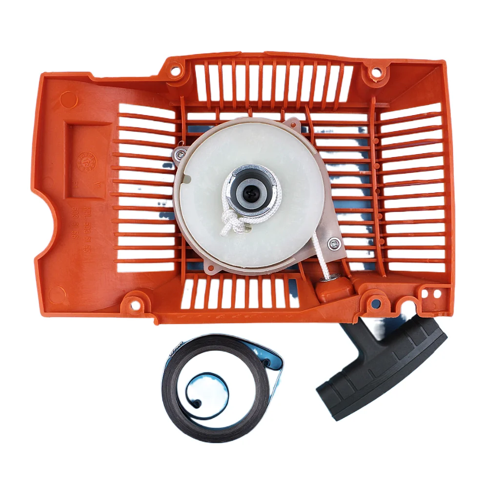 Recoil Starter Start W/ Spring For HUSQVARNA 266 268 272 268K 272K 268XP 272XP Chainsaw Replacement Parts
