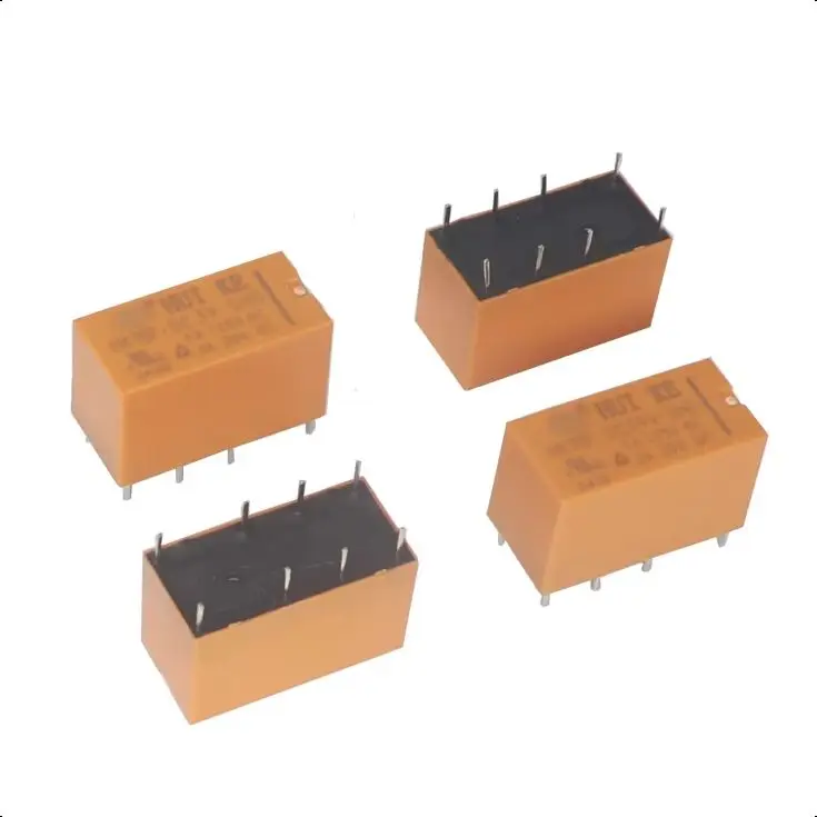 【5PCS】Coil DPDT 8 Pin 2NO 2NC Mini Power Relays PCB Type HUI KE HK19F HK19F-DC5V-SHG HK19F-DC12V-SHG HK19F-DC24V-SHG