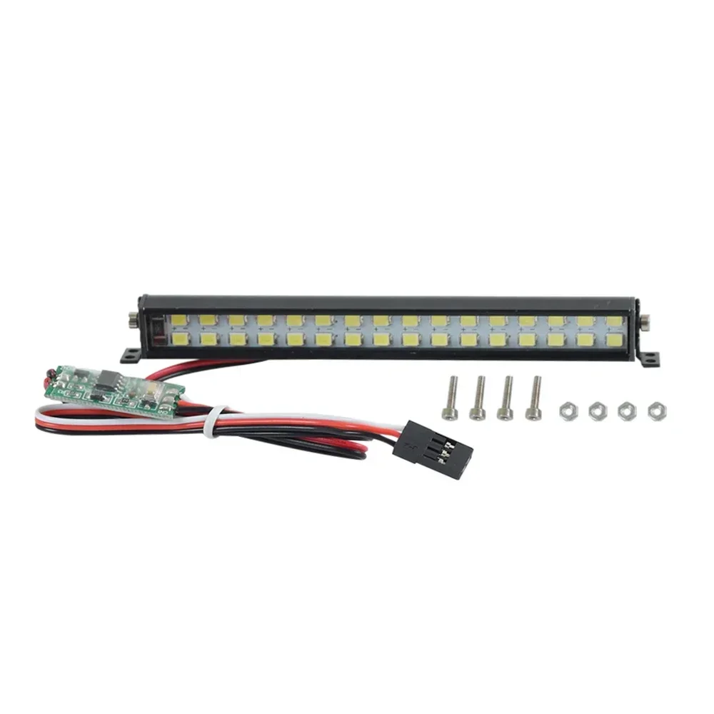 RC Auto Super Helle LED Licht Bar Dach Lampe CH3 Steuerung für 1/10 RC Crawler Auto Axial SCX10 Capra TRX4 TRX6 D90 CC01 YK4102