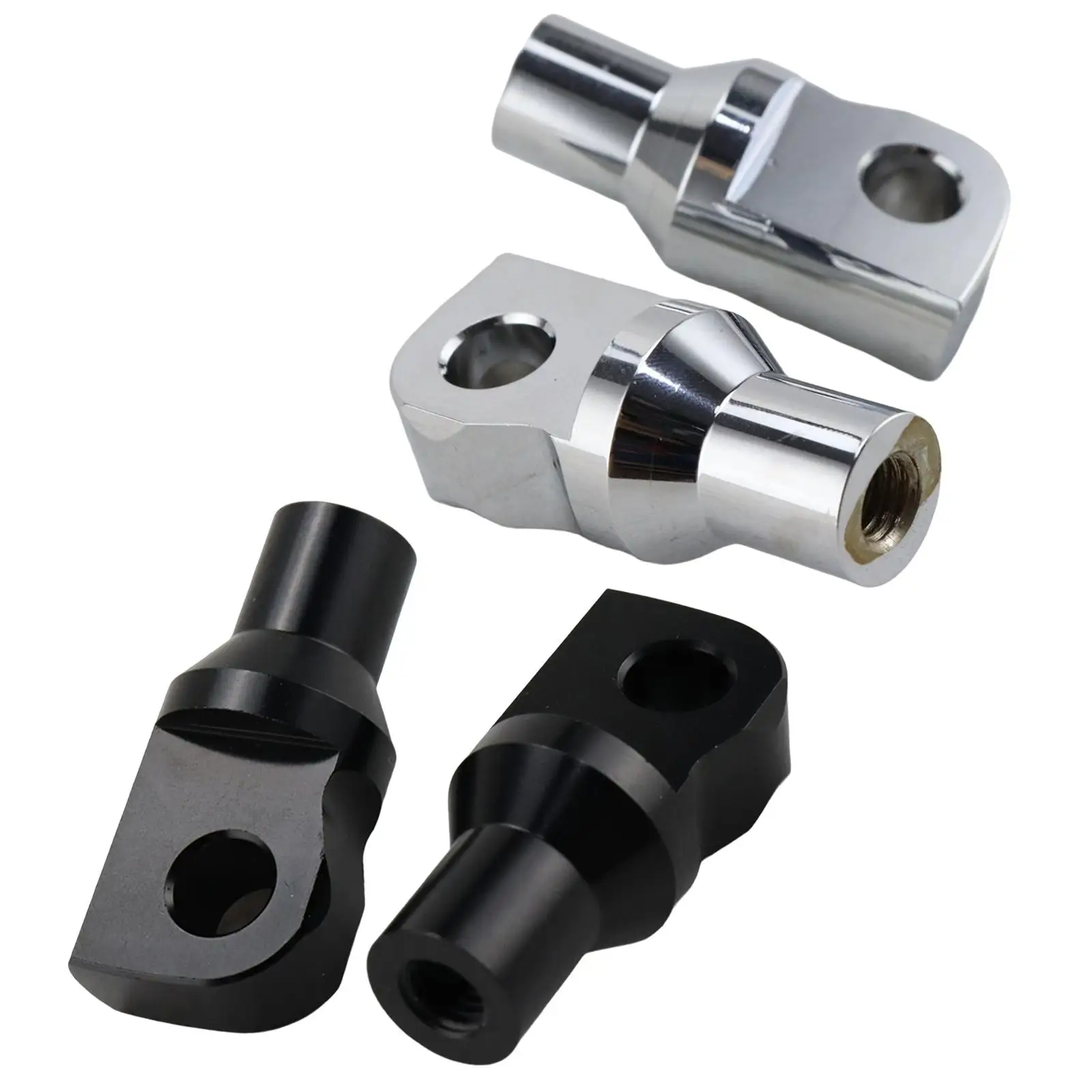 2Pcs Motorcycle Footpeg Mounting Bolt Adapter for Fld Heritage Male Pegs Mounting