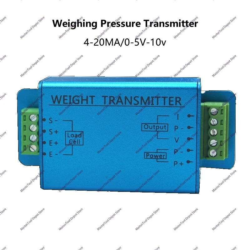 

ПЛК Аналоговый передатчик количества 4-20 мА Измерение веса 0-10 В Усилитель сигнала 5 В Высокоточный датчик взвешивания