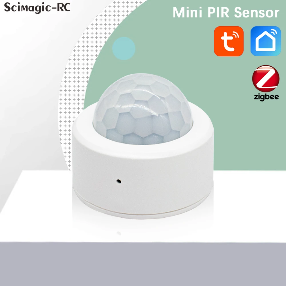 Zigbee 3.0 PIR-Bewegungssensor Smart Home Infrarot-Körpererkennung Sicherheitsalarm-Detektor Kompatibel mit Tuya Alexa