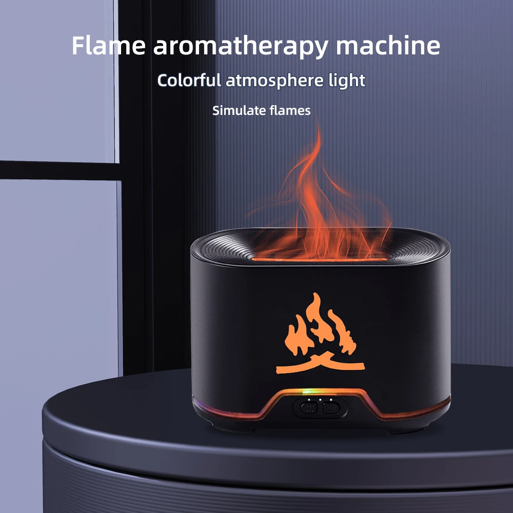 

Увлажнитель воздуха для ароматерапии 300 мл с пультом ДУ, 7-цветной подсветкой и бесшумной работой для йоги и концентрации внимания