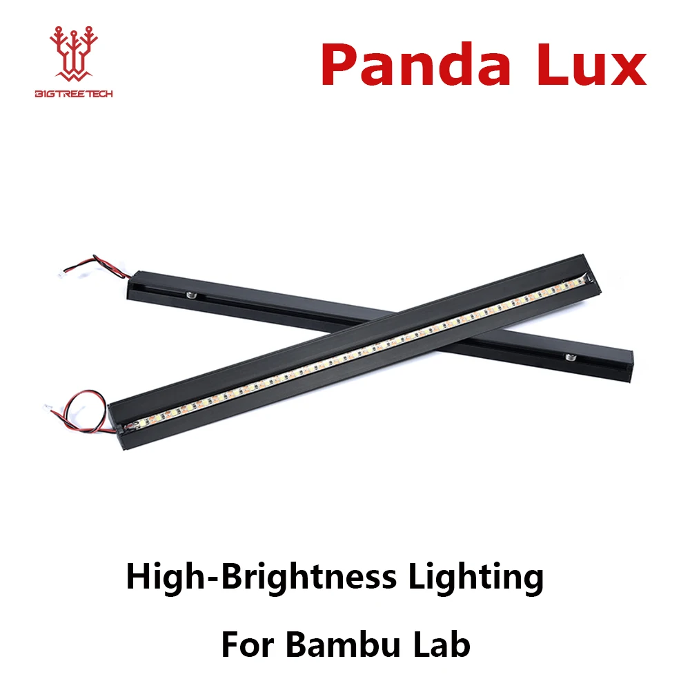 BIGTREETECH Panda Lux LED Light Bar Upgrade Kit High Brightness Lighting Magnetic Install for Bambulab P1/X1 3D printer Parts