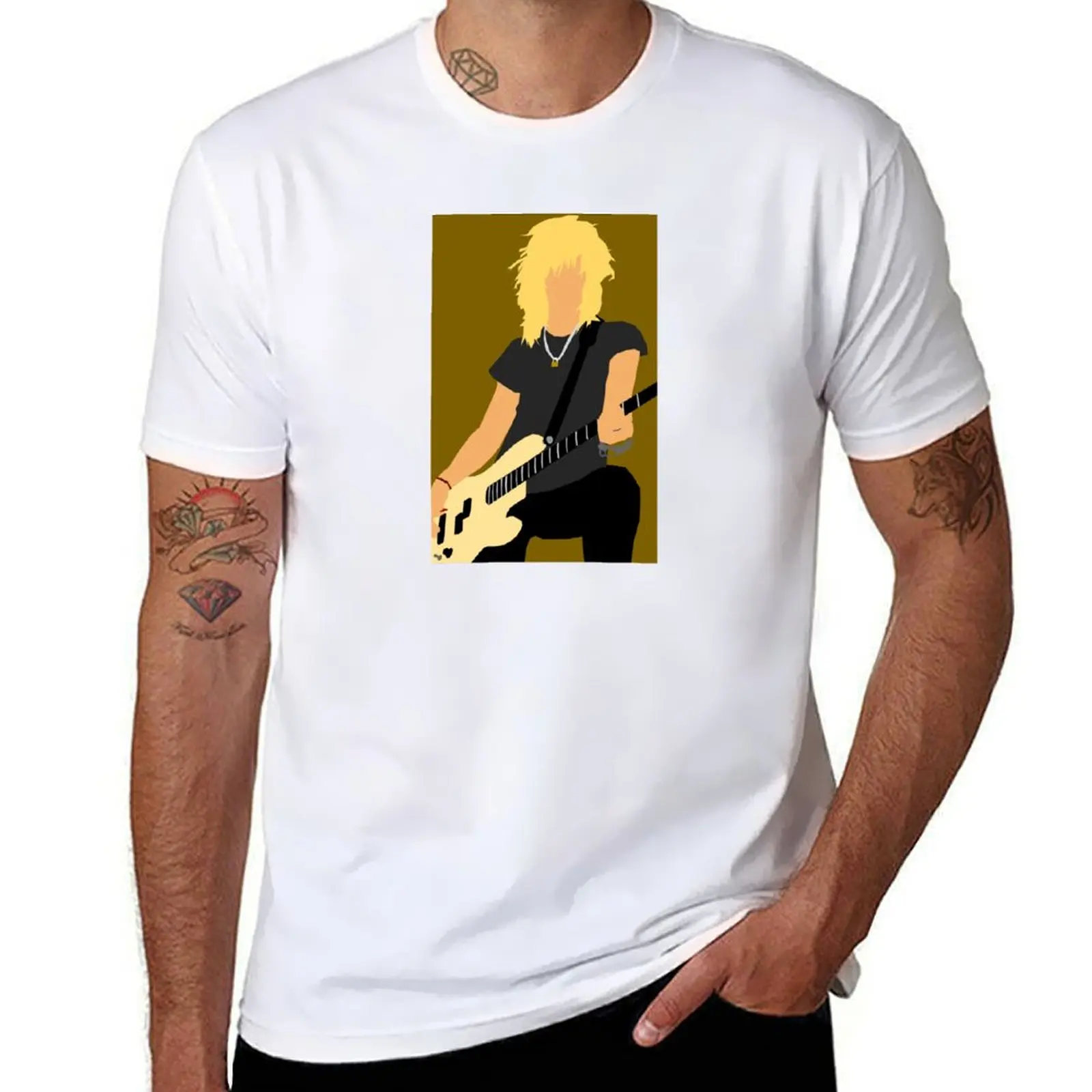 

cotton McKagan shirt T-Shirt man luxury t men shirt brand Duff cotton t heavy 100%