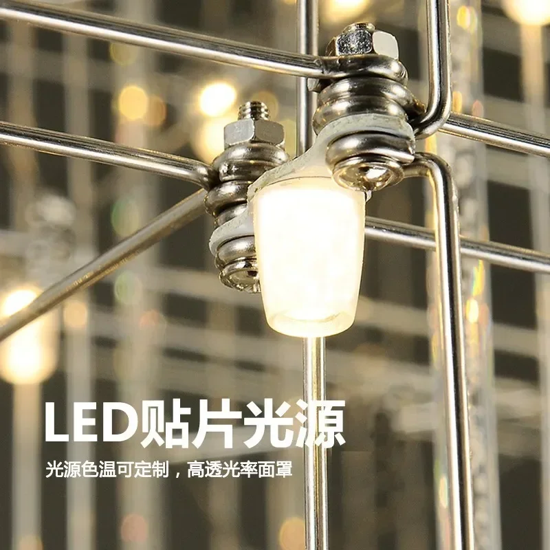 2025 New Creative Personalized Firefly Pendant, Postmodern Living Room, Dining Room, Master Bedroom, Simple Circular Pendant