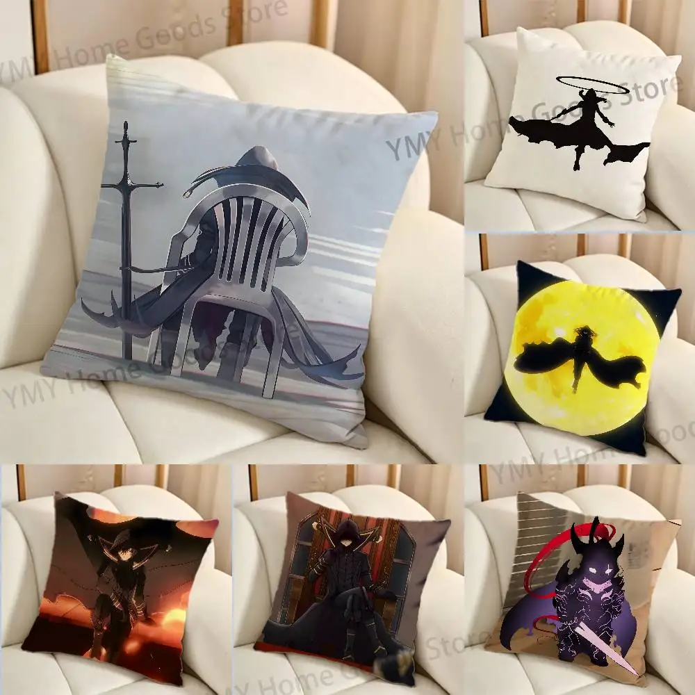 Cid Kagenou The E-Eminence in Shadow Cartoon Printing Pillowcase Customized Pillow Cover for Sofa Home Decor