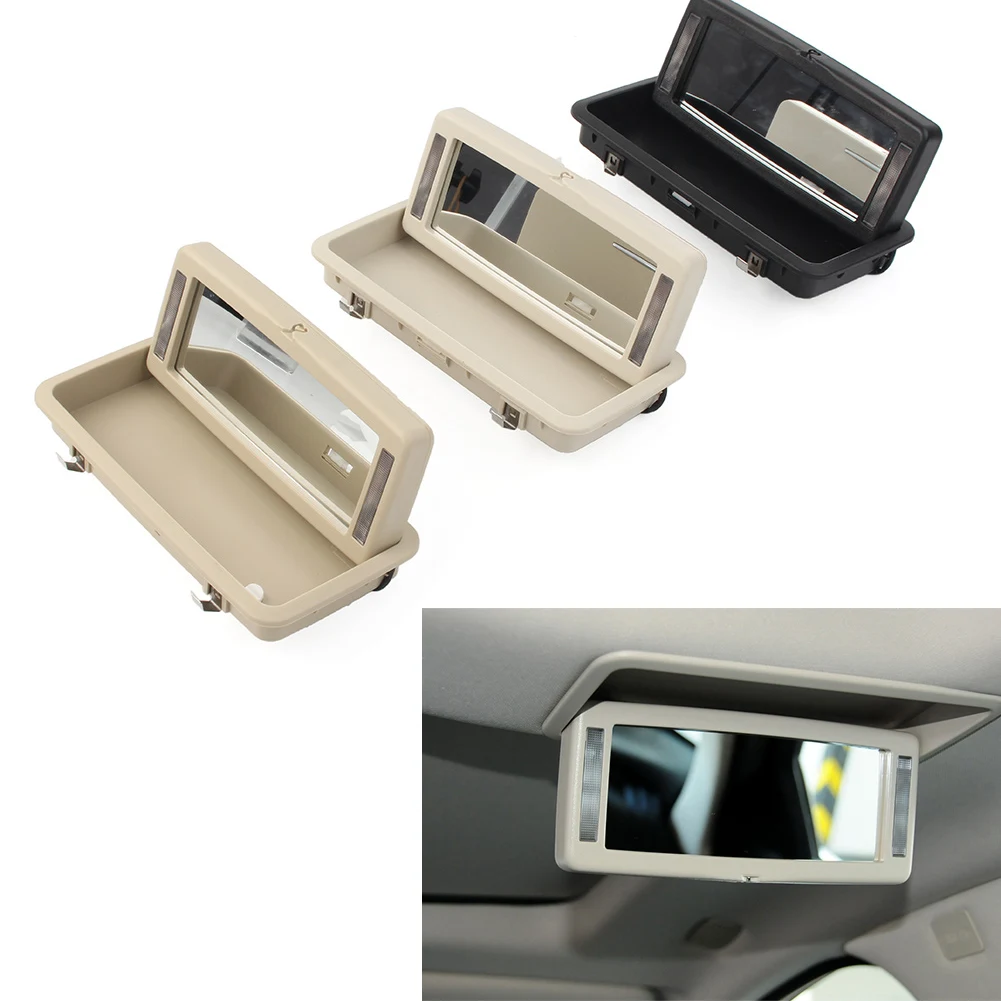 

Car Rear Row Vanity Mirror Makeup Mirror With Lights For Jaguar XJ 2010-2019 C2D19845PVJ