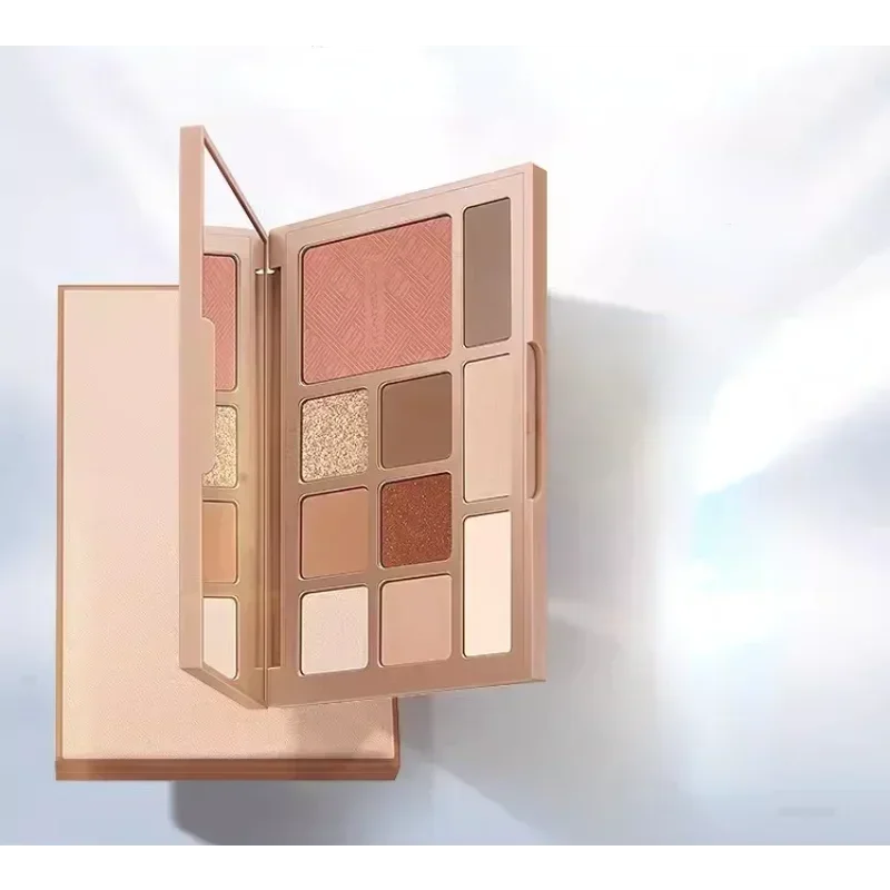 carslan-10-color-silky-twinkle-comprehensive-eyeshadow-palette-blush-highlighter-natural-matte-glitter-pearly-makeup-cosmetics