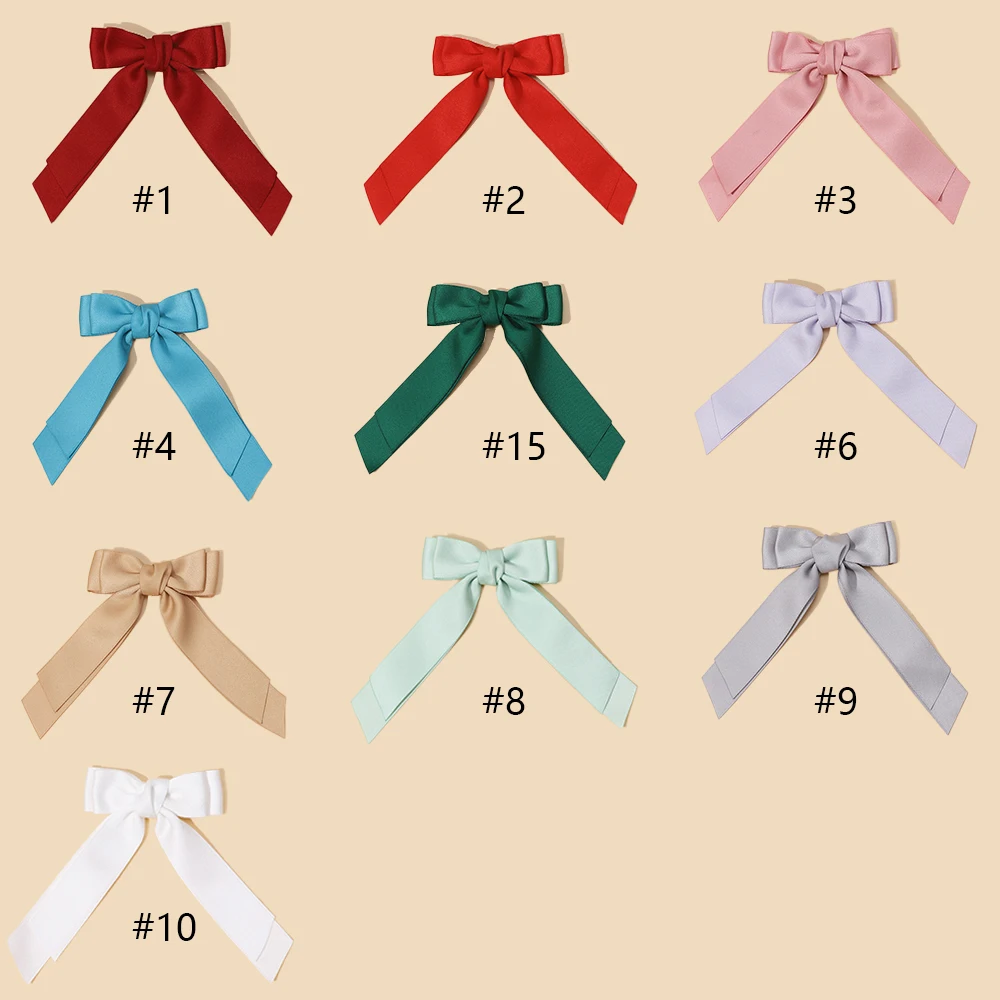 New Bow Headgear Sweet Little Girl Hair Accessories Cute Summer Girls  Hair Clips for Baby Hairpins Children Hair Clips Gifts