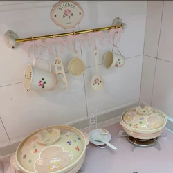 Decorative Bow Hook Cute Pink Hook Kitchen Decoration Storage