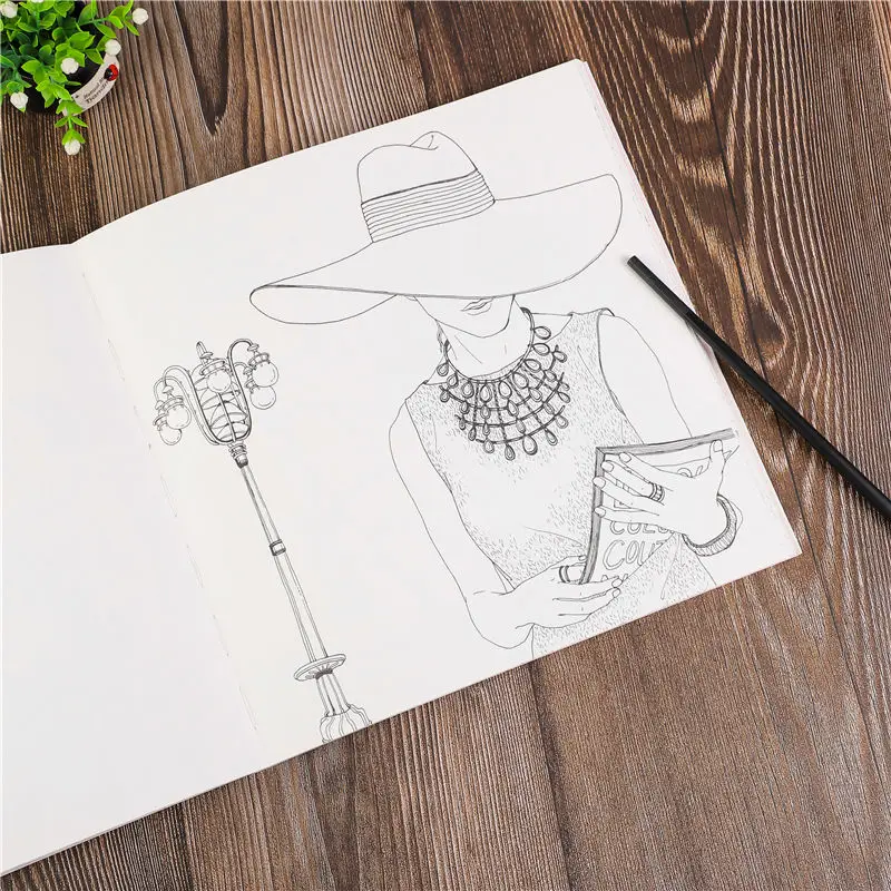 الناس في مختلف البلدان الكتابة على الجدران والتلوين كتاب الكبار النساء الحوامل الضغط تلوين كتاب الصور #3