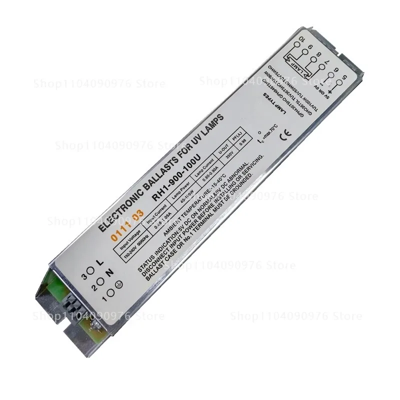 

Electronic ballast PH1-900-100U 110-240V 40-100W Suitable for TL100W/01 UV lamp