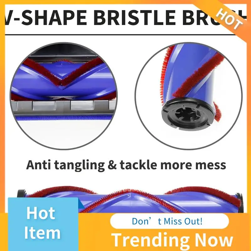 BBNV-Direct Drive Bürstenkopf für Dyson V7 V8 V10 V11 V15 G5 für Hartholzböden-Teppiche-Aufsatz