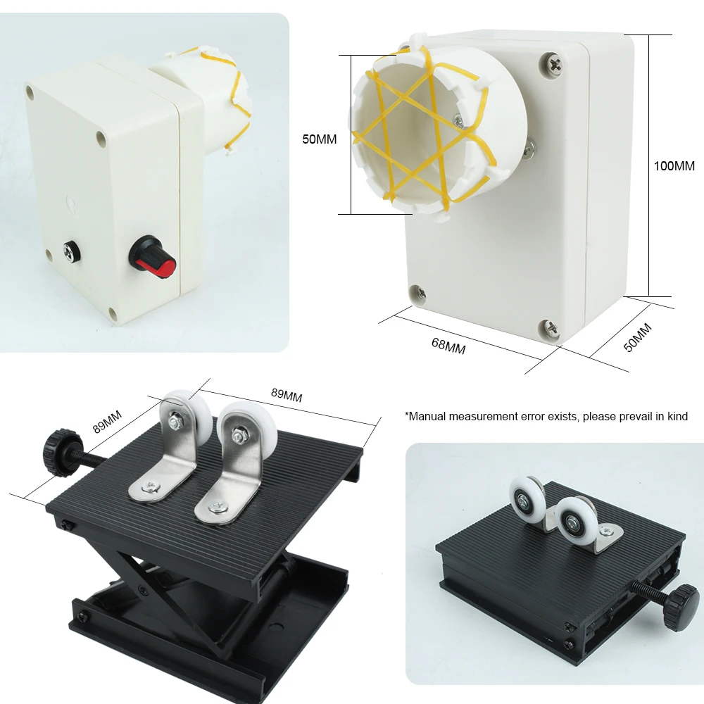 DIY Ayarlanabilir 0-50RPM Tel Sarma Makinesi Olta Sarma Ekipmanları Olta Epoksi Reçine Kaplama Makinesi